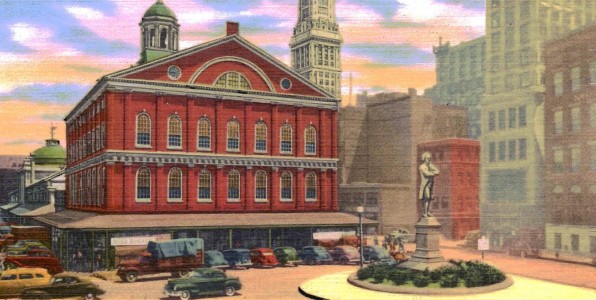 Boston Faneuill Hall-Adams c