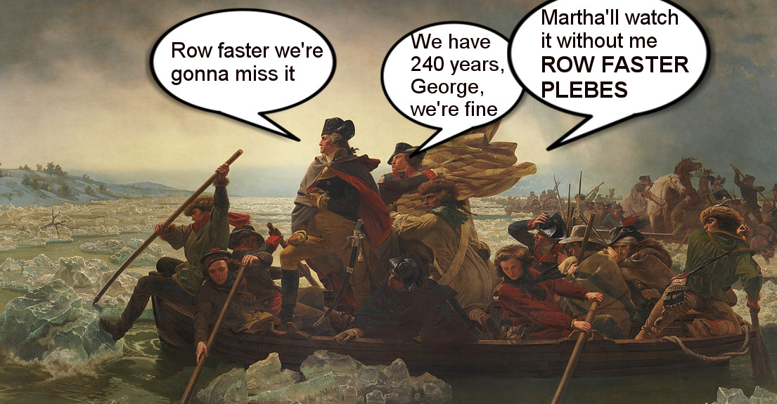 Watson Adventures Game of Thrones Washington Crossing Delaware