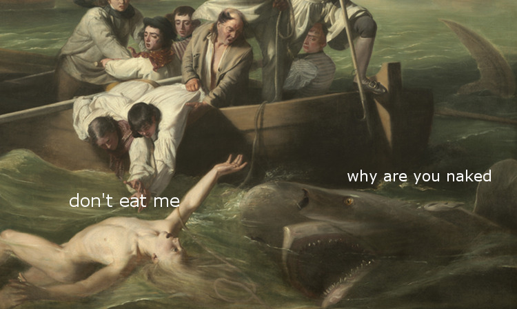 Watson Adventures Bad Vacation in Classic Paintings