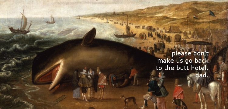 Watson Adventures Bad Vacation in Classic Paintings