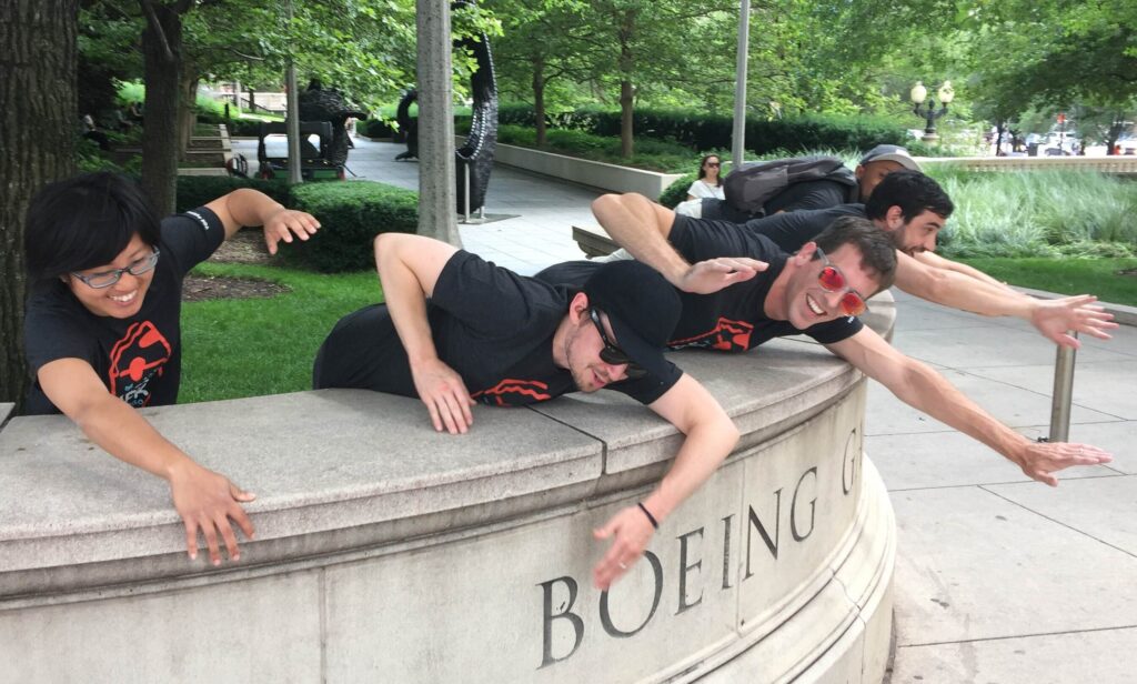 Chicago team building activities in The Loop and Millennium Park