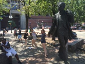Boston team building activities on the Freedom Trail