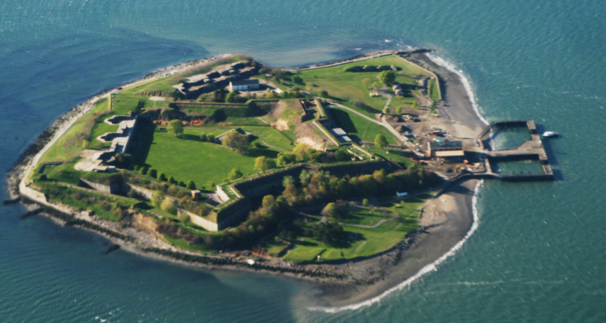 George’s Island and Fort Warren, Boston Harbor