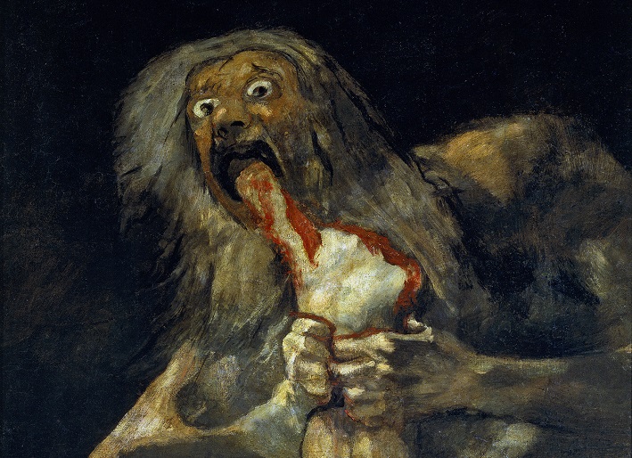 Saturn Devouring son painting