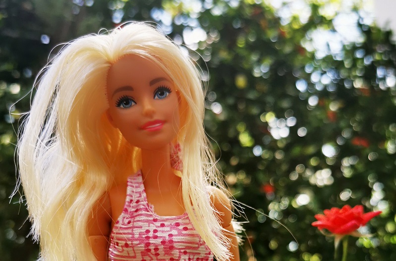 Barbie trivia doll