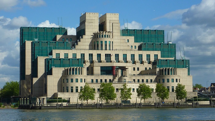 Photo of MI6 headquarters in London